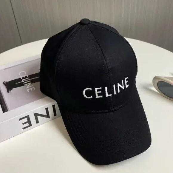 NWT Authentic CELINE BASEBALL CAP IN COTTON